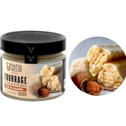 Fourrage croustillant lait noisette et gaufrette - 300g