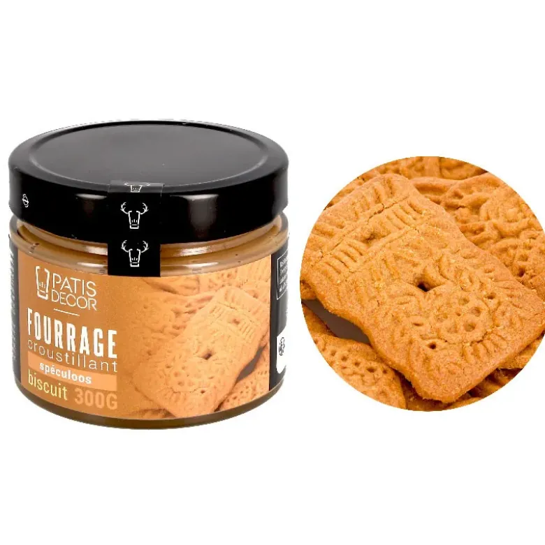 Fourrage croustillant spéculoos et biscuit - 300 g