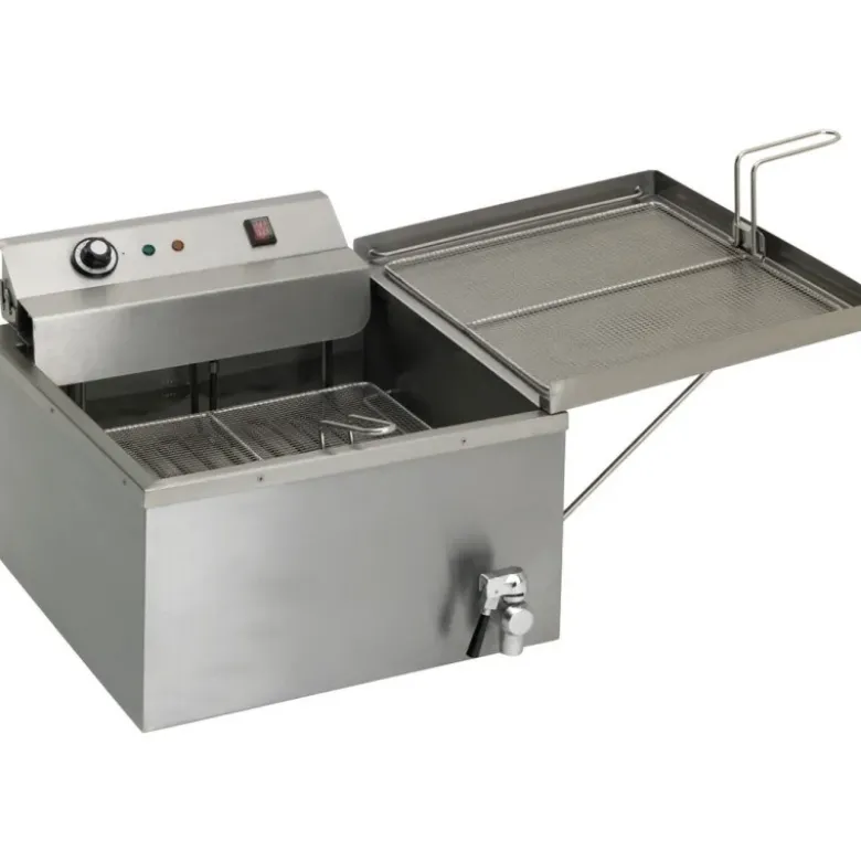 friteuse électrique cuve emboutie beignets