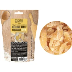 Fruits moelleux gingembre confit lamelles 120 g - DDM 07/26