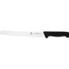 Giesser couteau à pain cranté manche noir inox 24 cm