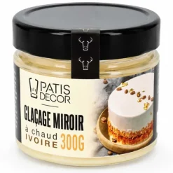 Glaçage miroir Ivoire 300 g