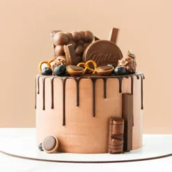 Glaçage pour drip cake marron 120 g - DDM 08/26
