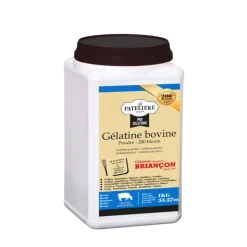 Gélatine or bovine en poudre 200 Bloom Briançon 1 Kg