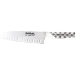 Global série G couteau santoku G80 alvéolé 18 cm