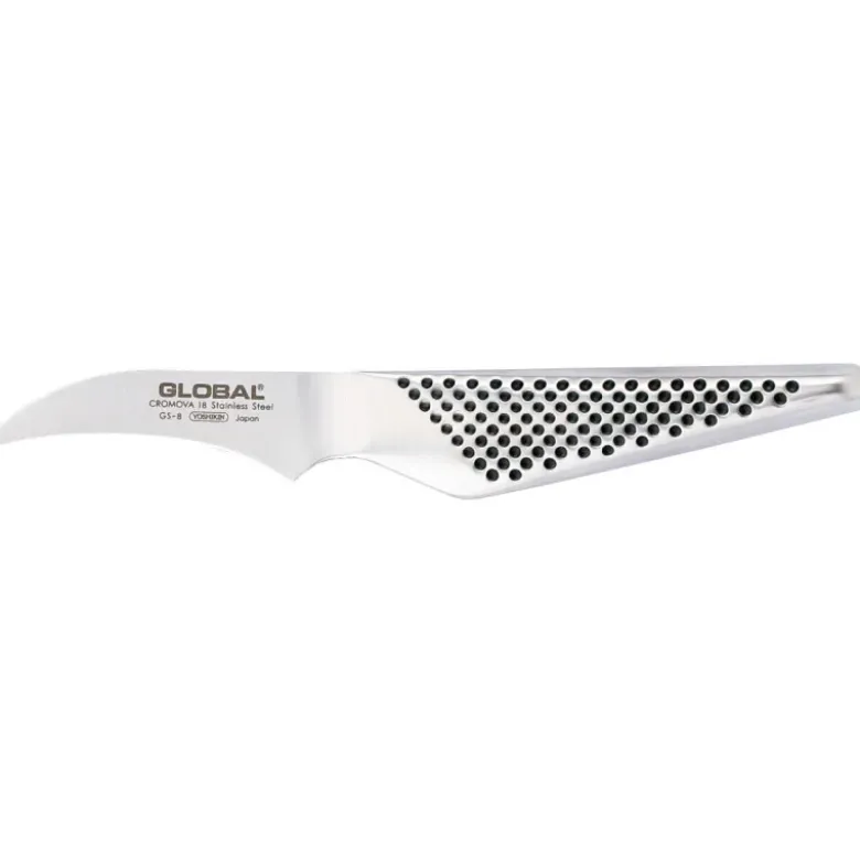 Global série GS couteau à peler GS8 inox 7 cm