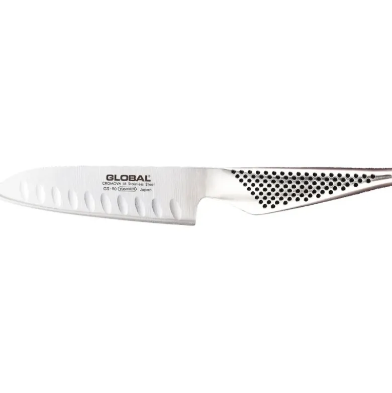 Global série GS couteau santoku alvéolé GS90 13 cm