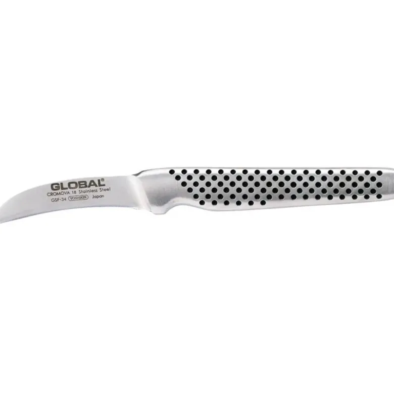 Global série GSF couteau à peler GSF34 inox 6 cm