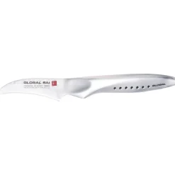 Global série Saï couteau d'office lame courbe SAI-S04R 6.5 cm