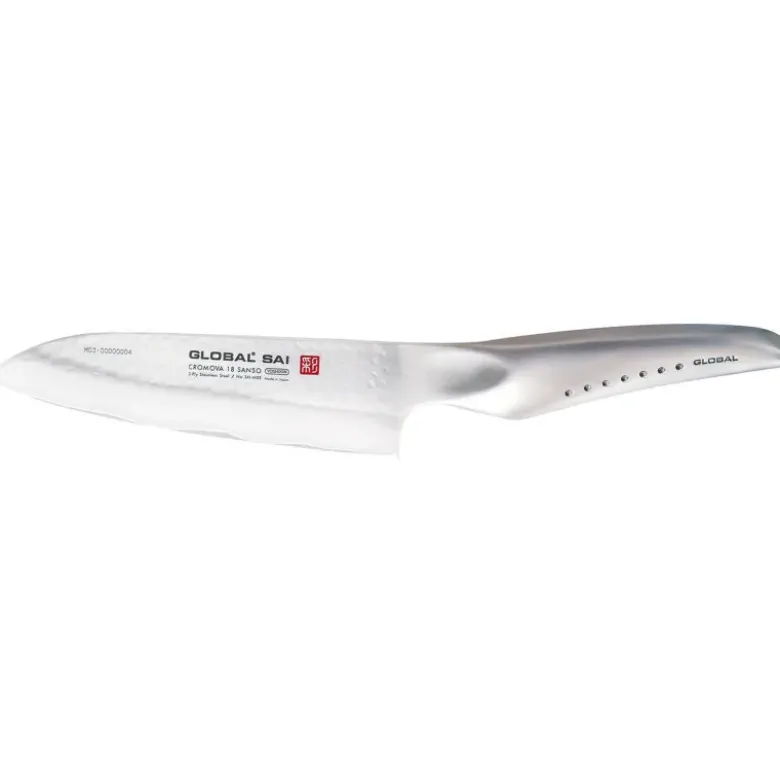 Global série Saï couteau santoku SAI-M03 13.5 cm