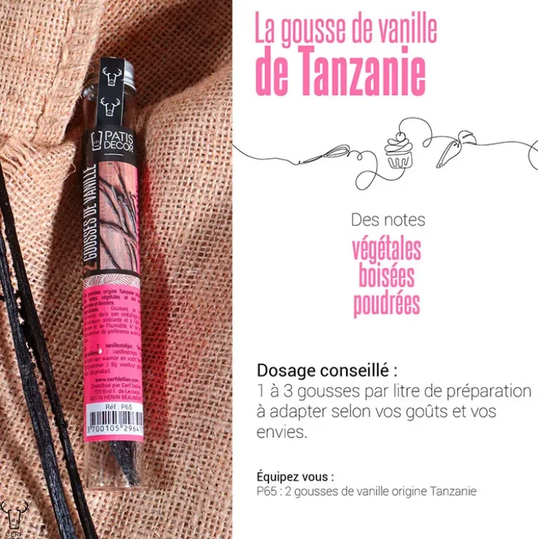 Gousse de Vanille Tanzanie (x2)