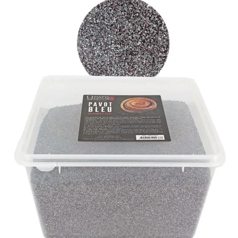 Graines de pavot bleu 1,5 kg