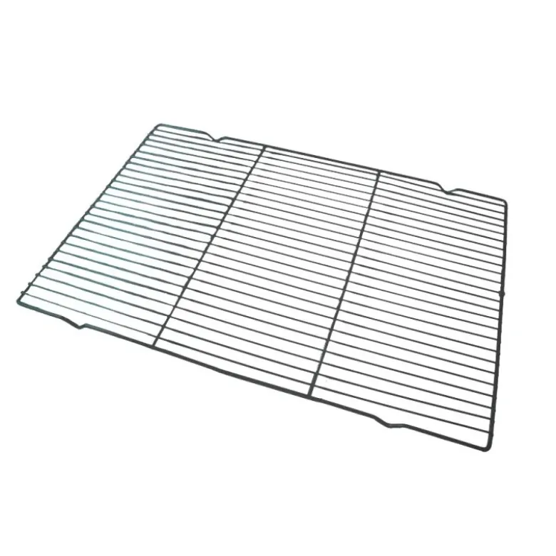 Grille de cuisson en inox à pied - 60 x 40 cm