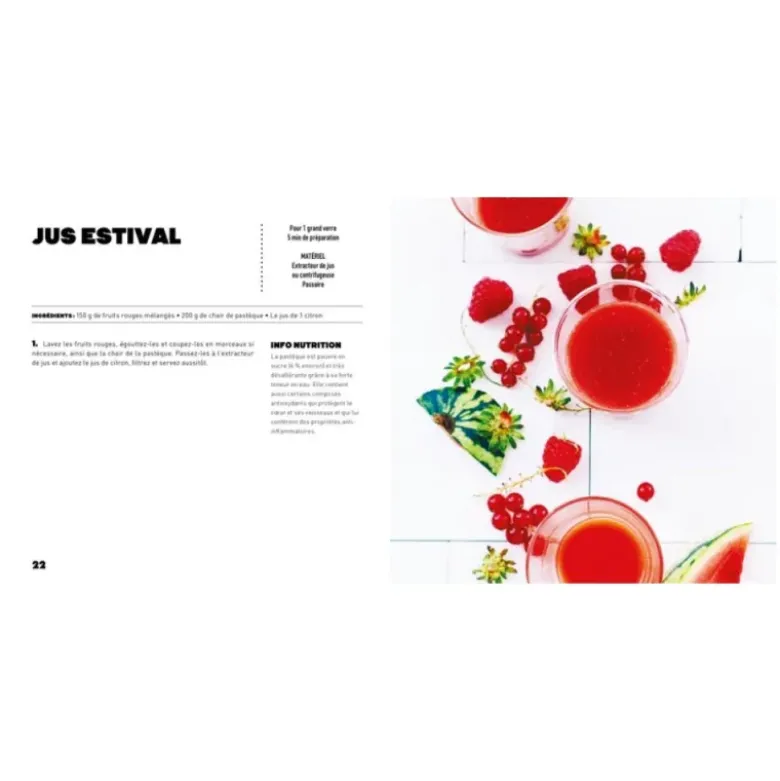 Jus, smoothies et mocktails - Hachette
