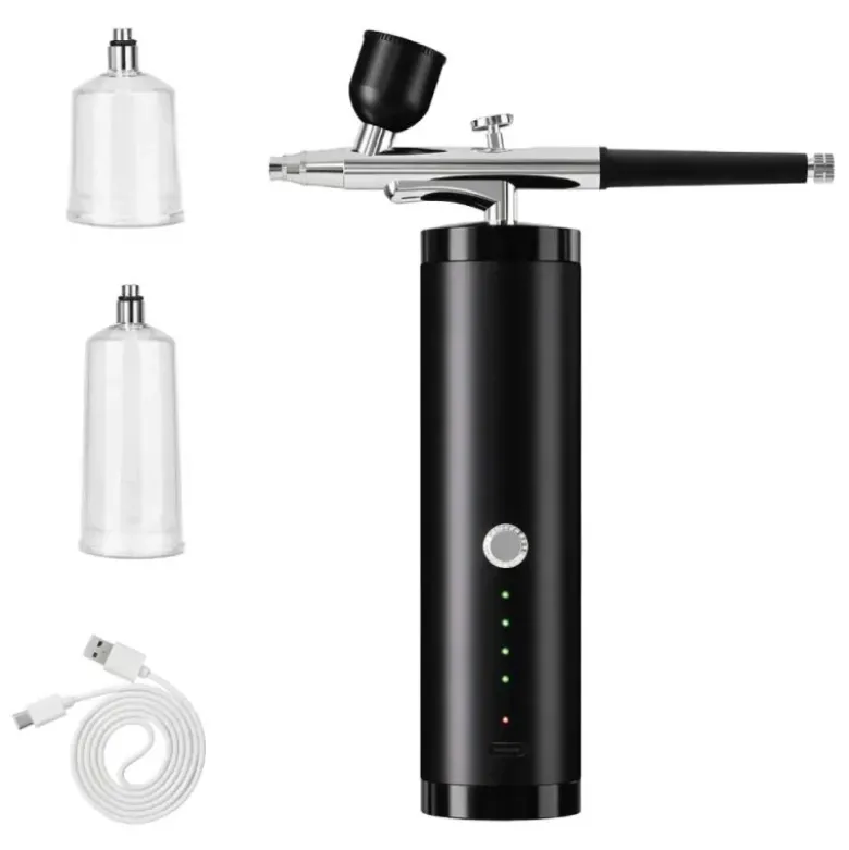 Kit aérographe portable avec compresseur