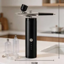 Kit aérographe portable avec compresseur