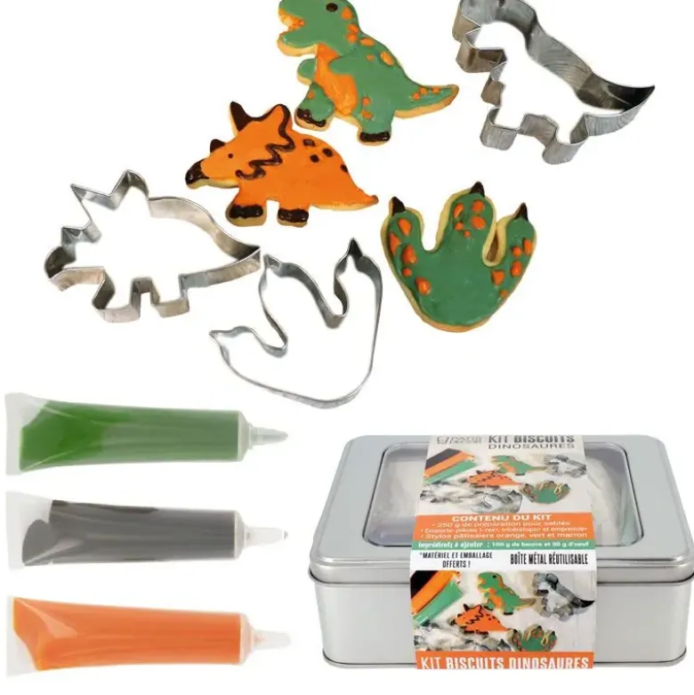 Kit biscuits dinosaures