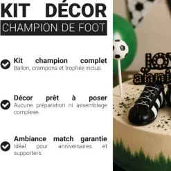 Kit décor Champions de Foot