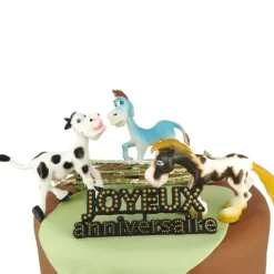 Kit décor gâteau Campagne