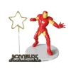 Kit décor gâteau Iron Man