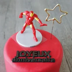 Kit décor gâteau Iron Man