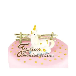 Kit Décor gâteau Licorne couchée