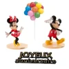 Kit décor gâteau Mickey et Minnie