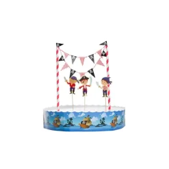 Kit décor gâteau Pirates
