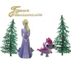 Kit décor gâteau Princesse Elsa