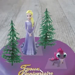 Kit décor gâteau Princesse Elsa