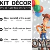 Kit décor gâteau Woody