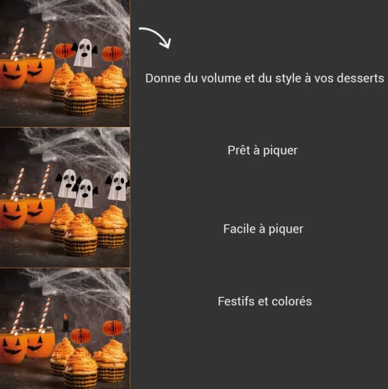 Kit décors à piquer Halloween
