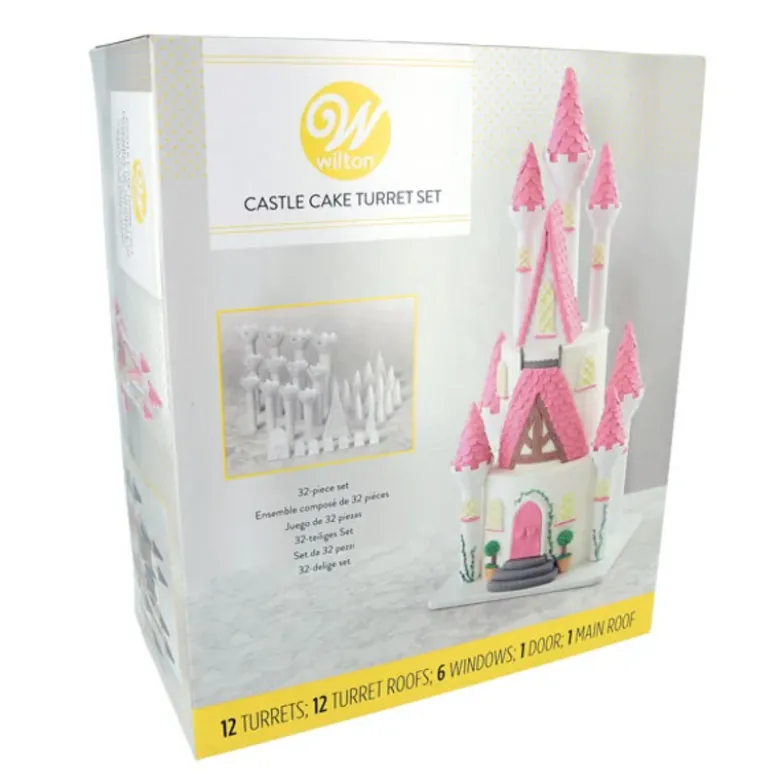 Kit de décoration pour gâteau château Wilton
