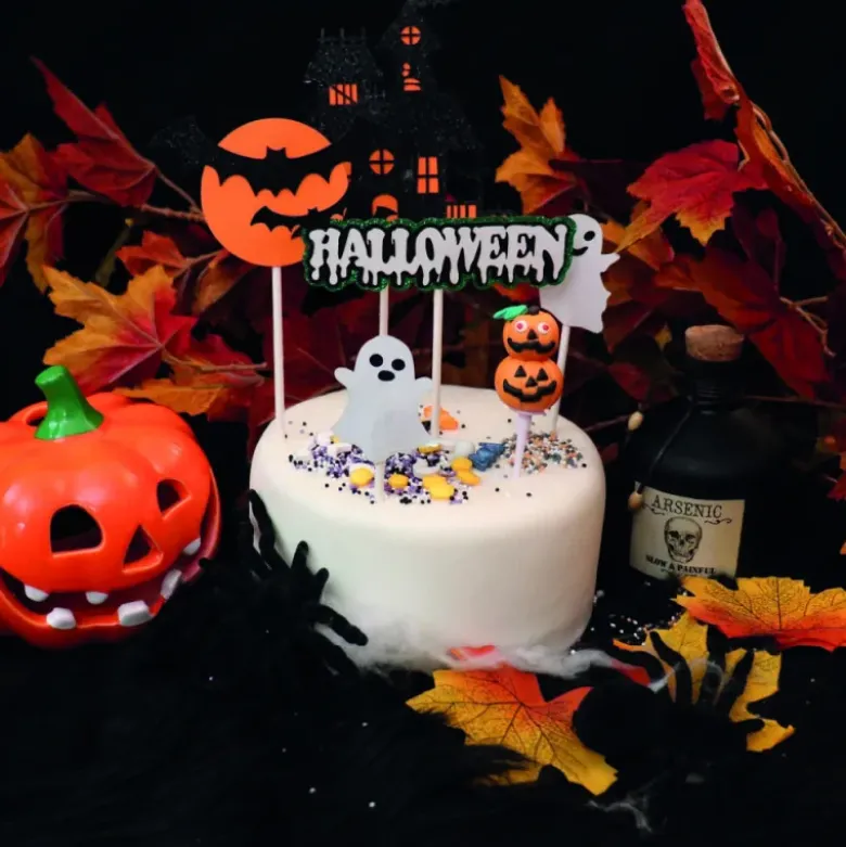 Kit de décors à gâteaux Halloween