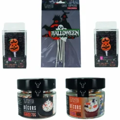 Kit de décors à gâteaux Halloween