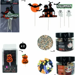 Kit de décors à gâteaux Halloween