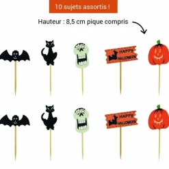 Kit pour petits gâteaux Halloween