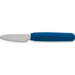 lancette à huîtres sans garde ergonomique bleue 18.5 cm