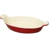 Le Chasseur plat ovale rouge 20 cm