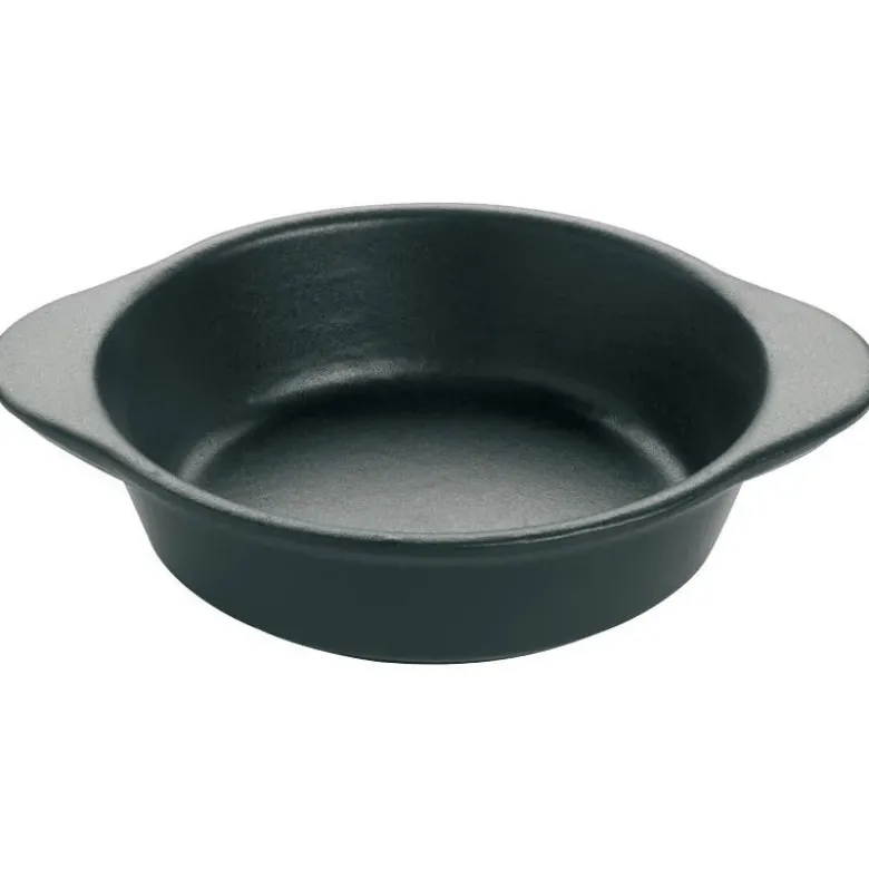 Le Chasseur plat rond creux noir 22 cm