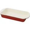 Le Chasseur plat à rôtir rouge 39 x 22 cm