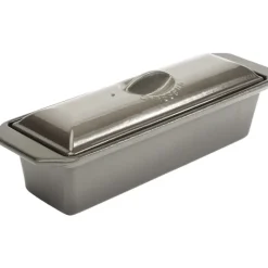 Le Chasseur terrine avec couvercle noire 28 cm
