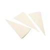lot de 5 cornets à écriture en tissu enduit lavable 20 cm