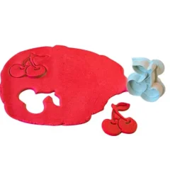Lot de 3 découpoirs éjecteurs cerises