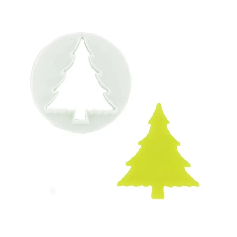 Lot de 3 découpoirs sapins