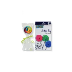 Lots sachets sucettes PME - 152 x 95 mm (x25)