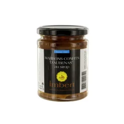 Marrons confits d'Aubenas au sirop Imbert 370 g
