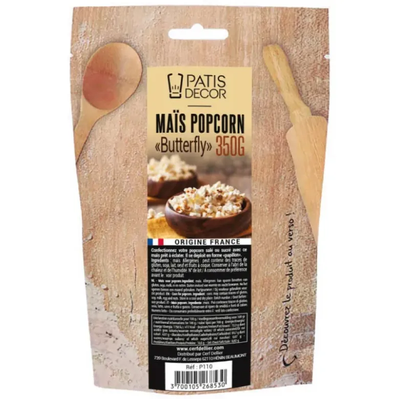 Maïs à popcorn type Butterfly 350 g