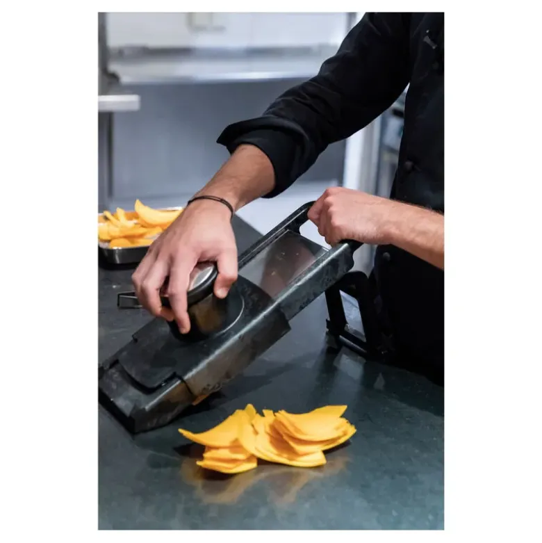 Matfer mandoline Exoglass 2000 S avec poussoir