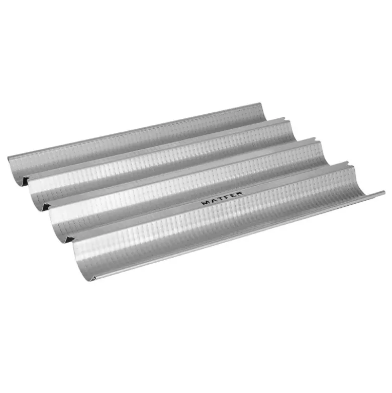 Matfer plaque 4 baguettes exal 38 x 27.5 cm